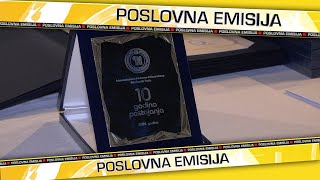 IPI Akademija Tuzla obilježila 10 godina uspješnog rada  POSLOVNA EMISIJA [upl. by Ahsinoj]