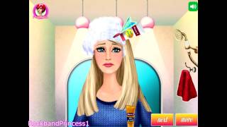 Barbie Games To Play Barbie Hair Caring Games [upl. by Ahsaenat]