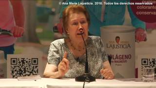 Conferencia de Ana Maria Lajusticia en Zaragoza 2016  Parte 1 [upl. by Isabeau]