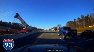 D3258  Methuen MA to Manchester NH via NH101 and I93 [upl. by Nauht]