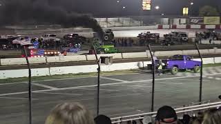 Tractor pull full pull at Madera Speedway [upl. by Pickar911]