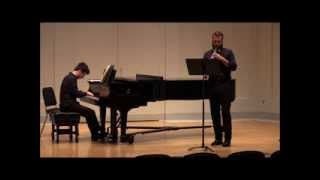 Jacob Flynn  Verroust Solo de Concert No 3 for Oboe amp Piano Op 76 [upl. by Aeneus]