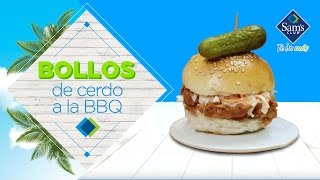 Sams Club Recetas Bollos de cerdo a la BBQ [upl. by Aihsiyt763]