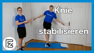 Knie stabilisieren  Die besten Übungen für den Muskelaufbau am Knie [upl. by Frulla46]