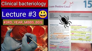 Gram Positive Cocci 🛑🛑 specialbacteriology LECTURE 3 Streptococcus staphalococcus bacteria [upl. by Deming407]