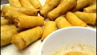 How to make Cambodian Eggrolls  My mothers recipe [upl. by Nicholle110]