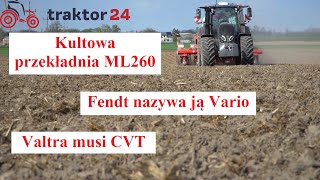 Valtra Q305 z przekładnią bezstopniową CVT którą Fendt nazywa Vario traktor24 [upl. by Rhtaeh768]