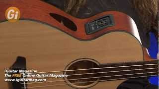 Breedlove Solo Fretless Acoustic Bass BJ350 CM4 Guitar Review With Dan Veall  iGuitar Magazine [upl. by Vick]