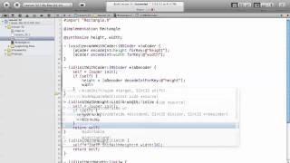 ObjectiveC on the Mac L32  NSCoding [upl. by Imoen]