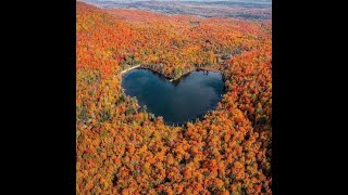 The Most Romantic Lake on Earth Canada🇨🇦 canada canadavllog travelvideo lake travel [upl. by Anoed]