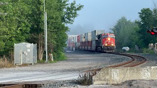 Back to Washago  Railfanning Washago ON Read description [upl. by Yehc]