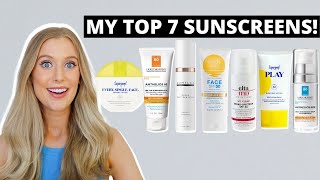 My Favorite Sunscreens Top US Sunscreens  La Roche Posay Bondi Sands Supergoop DRMTLGY EltaMD [upl. by Tabshey]