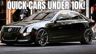 The Quickest Turbocharged Cars Under 10k [upl. by Anirbus]