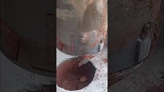 Satisfying process of drilling hard ground [upl. by Zalucki]