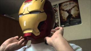 Iron man helmet Disguise unboxing [upl. by Itsur]