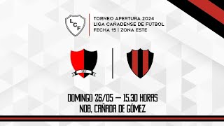 Fútbol FECHA 15  AP 24  LCF NEWELLS VS CARCARAÑÁ ST [upl. by Ratep]