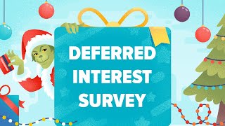 2023 Deferred Interest Study [upl. by Eillime870]