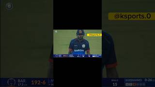 Hardik Thrilling over 😱 Baroda vs Tamil Nadu barodavstamilnadu hardikpandya cricket cricketlover [upl. by Edlitam]