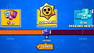 60000 mil copas en Brawl stars [upl. by Keare227]