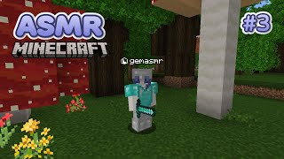 Minecraft ASMR  Getting Resources  Diamonds Whispered  Rambles [upl. by Essa]