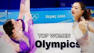 Top WOMEN contenders for the Olympics  Beijing 2022 figure skating [upl. by Westerfield930]