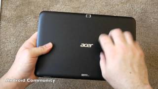 Acer Iconia Tab A700 Unboxing [upl. by Kitchen]