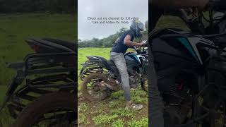 Bike ride in Mud lonavala nature vlog mumbai [upl. by Yllrebmik]