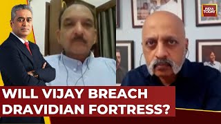 News Today Debate Will Thalapathy Vijay Breach Dravidian Fortress  Tamil Nadu  Rajdeep Sardesai [upl. by Evyn]