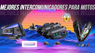 🚀✅¡TOP 3 Mejores INTERCOMUNICADORES para Motos de Aliexpress😱🌟 [upl. by Averyl491]