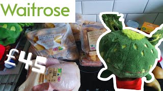 🍗Waitrose Grocery Haul  What £45 can get you in Waitrose  FREE JOHN LEWIS GIFT John Lewis Advert [upl. by Fatma516]