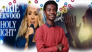 Carrie underwood VS Morissette AmonO Holy Night Reaction Video Who Sang it Best [upl. by Lingwood882]