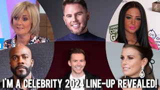 Im A Celebrity 2024 LineUp Revealed Boxing Legend amp Strictly Star Join [upl. by Gnus]