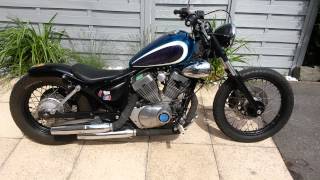 virago 125 bobber [upl. by Nivek]