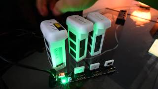 Gear Review 3 Multi Parallel Charger for DJI Phantom 3 Batteries [upl. by Lauro]