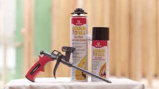 Foam amp Fill® Fire Block Foam Sealant [upl. by Nevag]