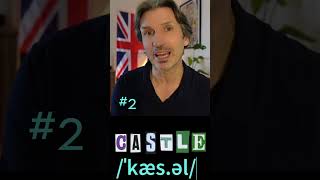 How to say CASTLE in British English  2 Ways [upl. by Mirak]