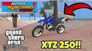 XTZ 250 PARA GTA SA GAME BLESS 😸👌🏻 [upl. by Dadinirt]