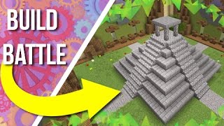 Building An Aztec Temple on BUILD BATTLE [upl. by Fusco]