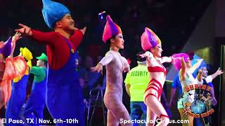 Carden International Circus PRESENTS the El Maida Shrine Circus Coming to El Paso Texas NOV 2024 [upl. by Irroc]