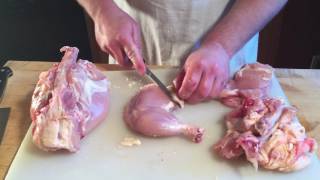 How To Skin a Whole Chicken and Also Debone [upl. by Dymphia]