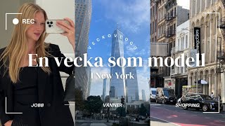 En vanlig vecka i New York som modell [upl. by Farl]