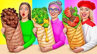 Me vs Grandma Cooking Challenge  Fantastic Food Hacks by Multi DO Challenge [upl. by Alley]