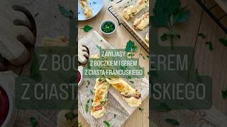 Szybka 🔥 przekąska  zawijasy z boczkiem i serem od otoprzepis przepis przekąski recipe [upl. by Suolhcin]