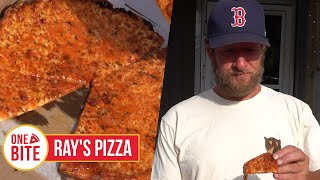 Barstool Pizza Review  Rays Pizza New Bedford MA presented by Mugsy Jeans [upl. by Kiyohara749]