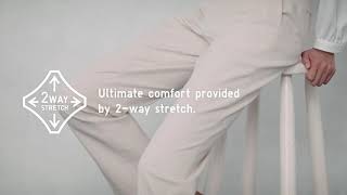 Womens Smart Pants  2WAY Stretch [upl. by Christianna896]