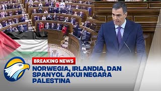 BREAKING NEWS  Spanyol Irlandia dan Norwegia Resmi Akui Negara Palestina [upl. by Wesley]