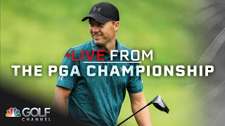 Jordan Spieth pursues career Grand Slam at Valhalla  Live From the PGA Championship  Golf Channel [upl. by Esinek786]