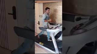 Commercial aerofit treadmill model Af 103 Motor Ac motor 40 HP Continuous Duty 70 peak duty [upl. by Htnamas]