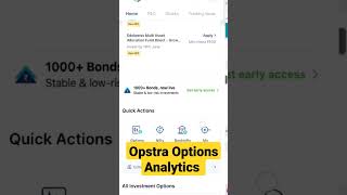 Opstra Option Analytics Backtesting Tool Option Trading Nifty [upl. by Suiravad]