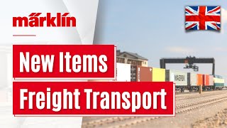 Freight Transport  Märklin Fall New Items 2022 [upl. by Corder]